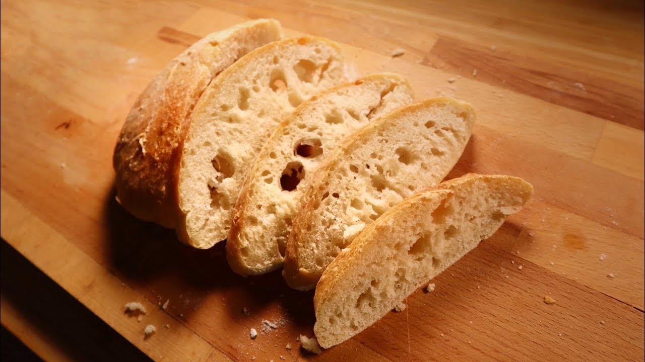 TAK PERLU ULI! Resepi Roti Mudah 3 BAHAN Aje (No Knead Bread) | BASICKELI