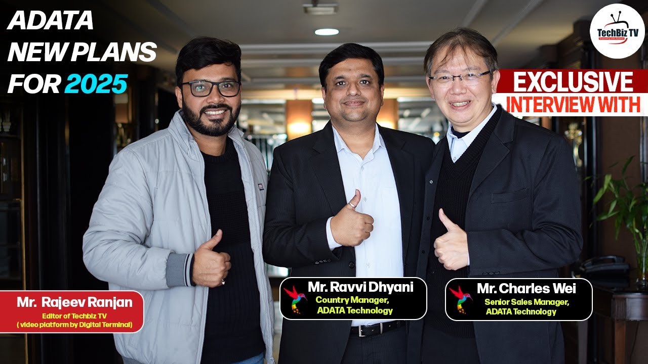 Exclusive Chat with ADATA Leadership Team | Charles Wei & Ravvi Dhyani