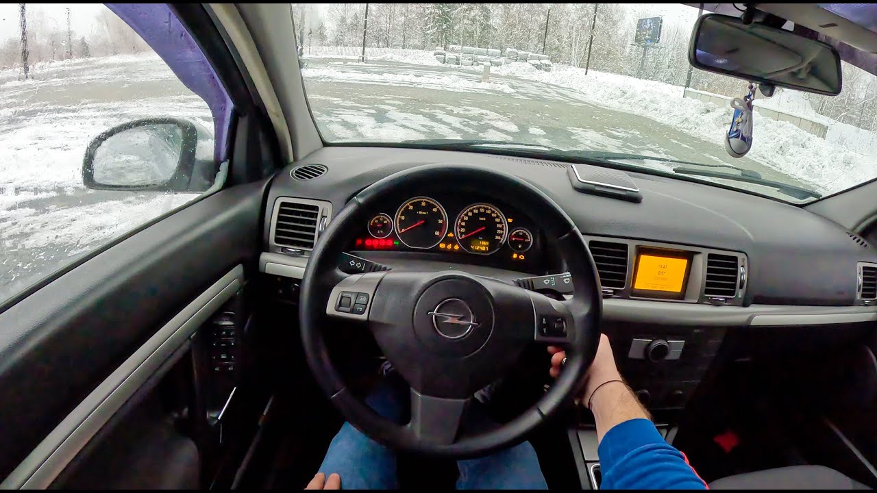 2007 Opel Vectra C [1.9 CDTI  120HP] |0-100| POV Test Drive #1578 Joe Black