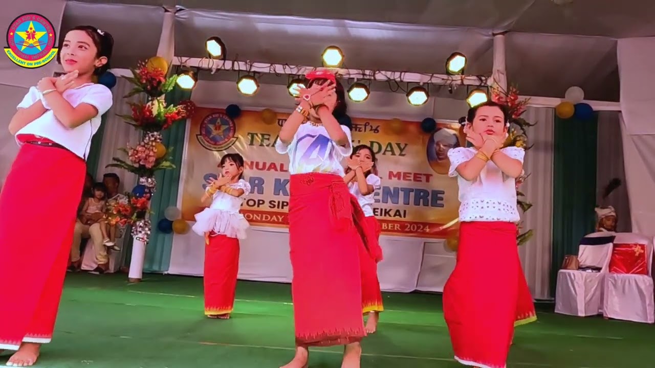 Manipur gi Angang sing dance loina heire // Kids dance performance// Star kid's Center