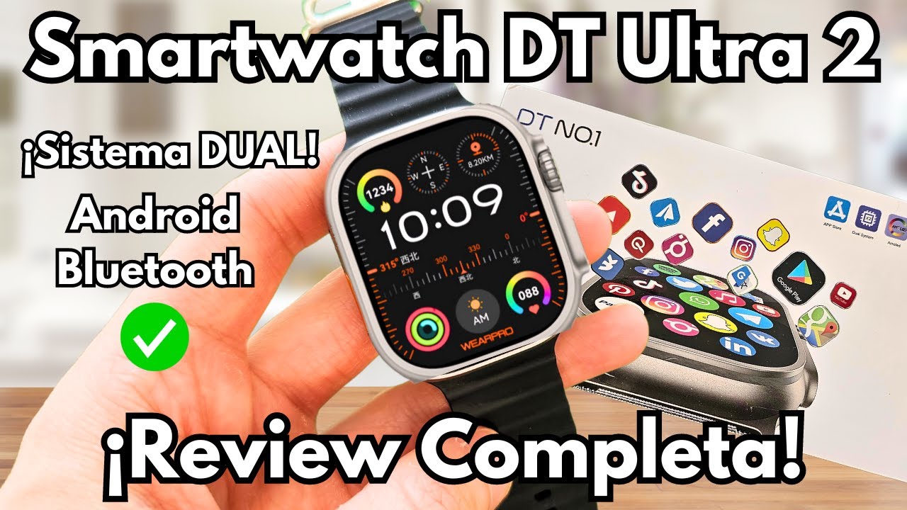 DT Ultra 2 🚀 ¡Smartwatch con Conexión DUAL! Android y Bluetooth ¿Vale la PENA?