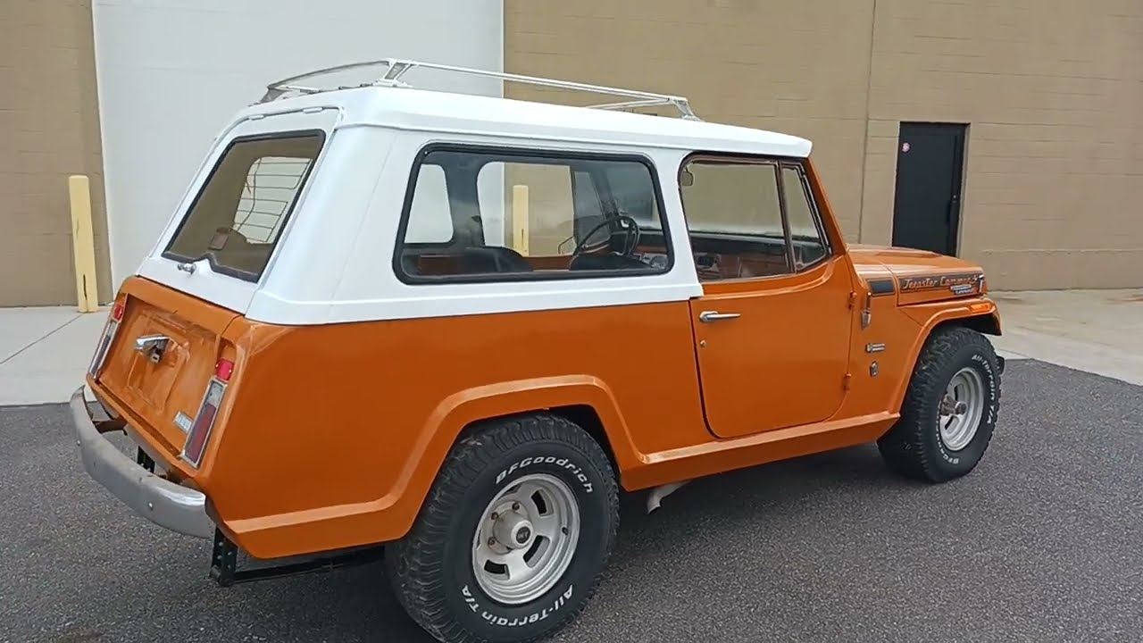 1971 JEEPSTER COMMANDO V6 AUTO BUCKETS CONSOLE. SUPER NICE!