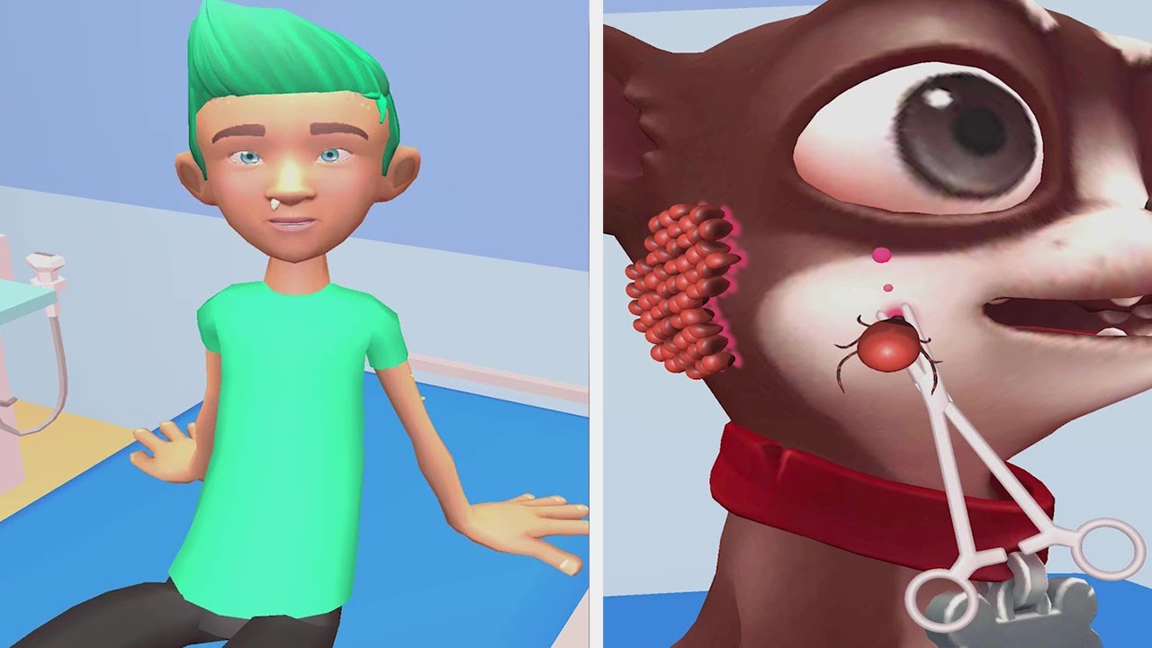 Remove the Tick From the Cat! Gameplay Android IOS Game