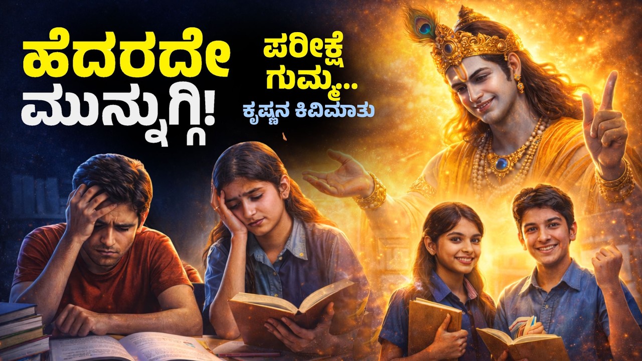 ವಿದ್ಯಾರ್ಥಿ ಜೀವನವನ್ನು ಬದಲಿಸಬಲ್ಲ ಶ್ರೀಕೃಷ್ಣನ 18 ದಿವ್ಯ ಮಂತ್ರಗಳು🔥   | 18 Lessons from Lord Krishna