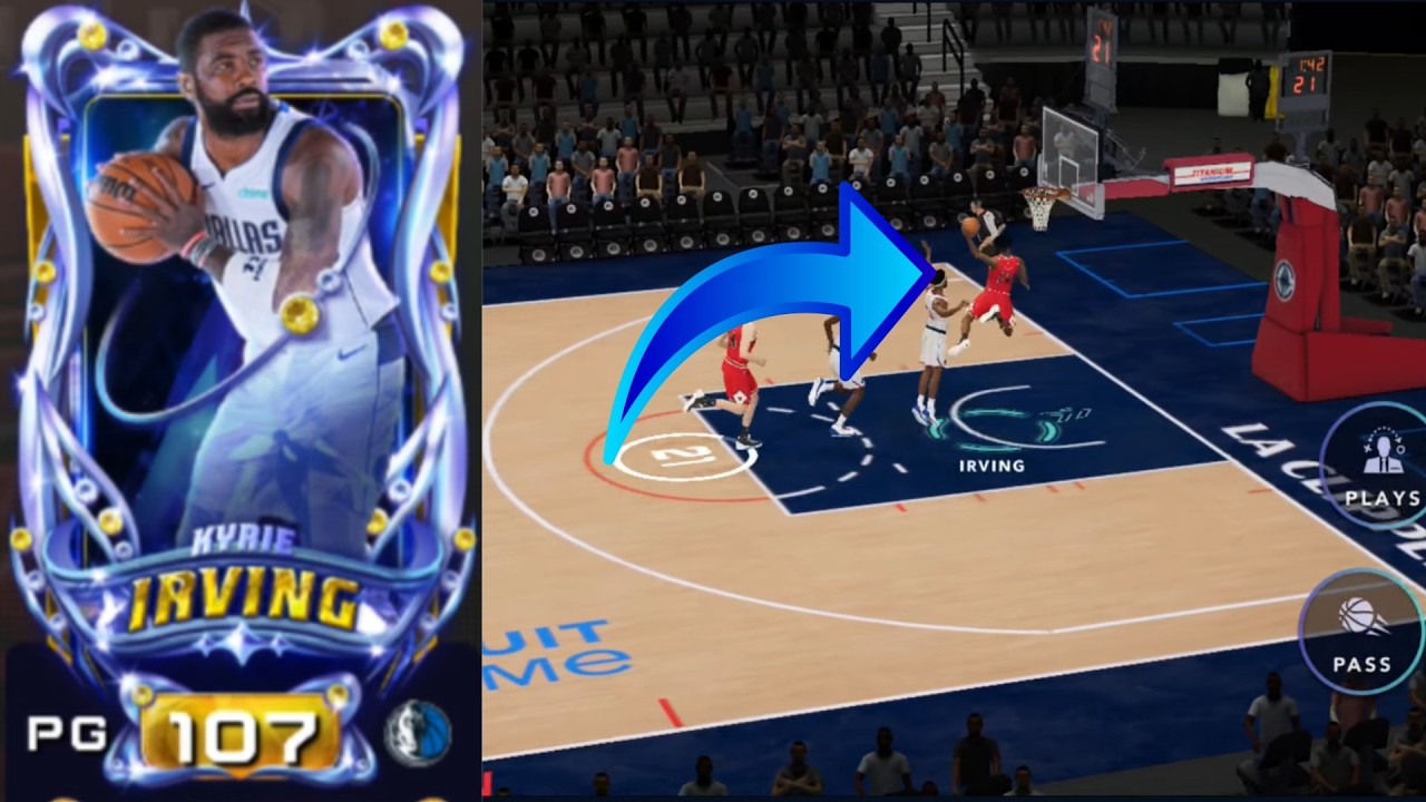 Claiming 107 OVR Boosted Flawless Master Kyrie Irving + Gameplay In NBA LIVE MOBILE Season 10
