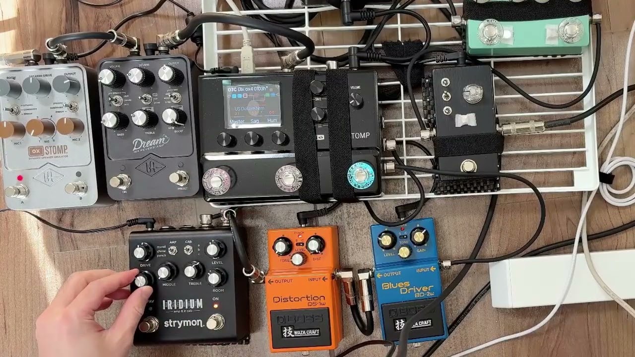 UAFX Dream'65 vs HX STOMP vs Strymon Iridium – Using OX Stomp with BD-2W & DS-1W
