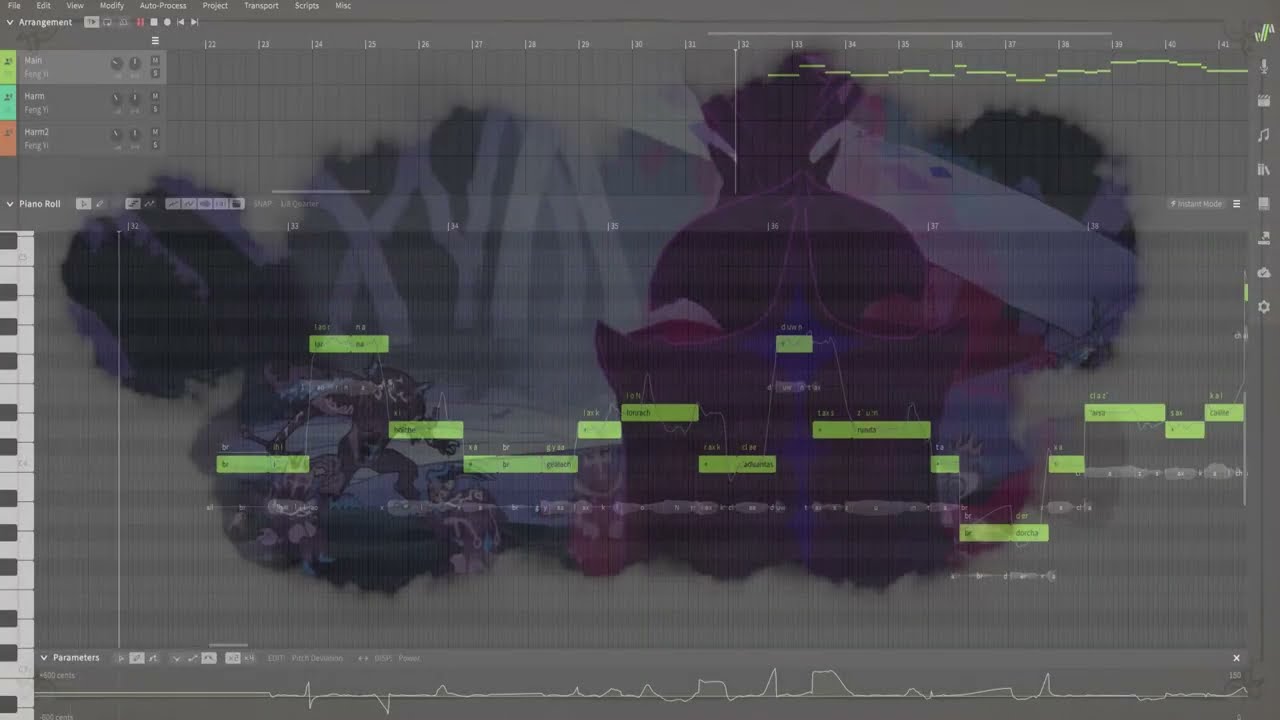 【Feng Yi】Together in the Moonlit Forest【SynthV Cover】+SVP