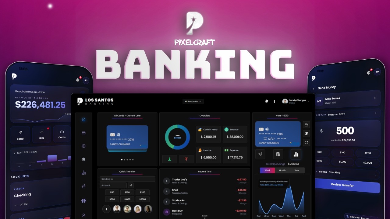 The Most Complete Banking System for FiveM: PC-Banking