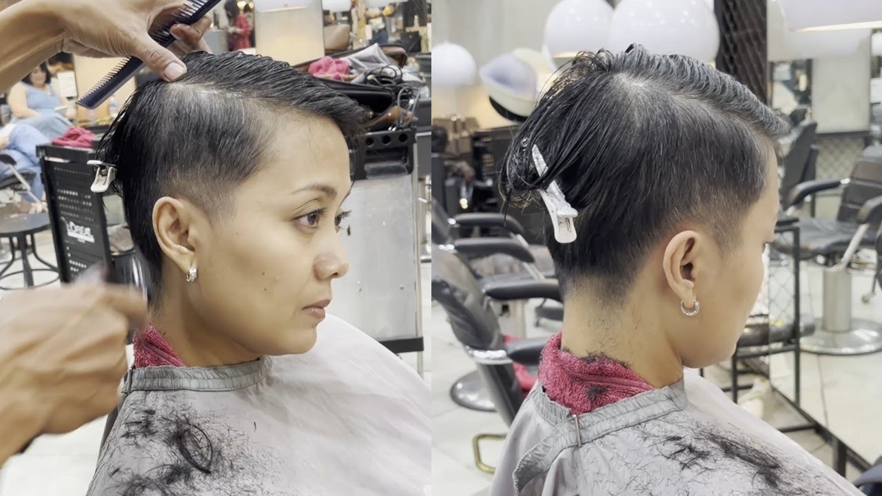 Short Pixie Haircut, Part-1