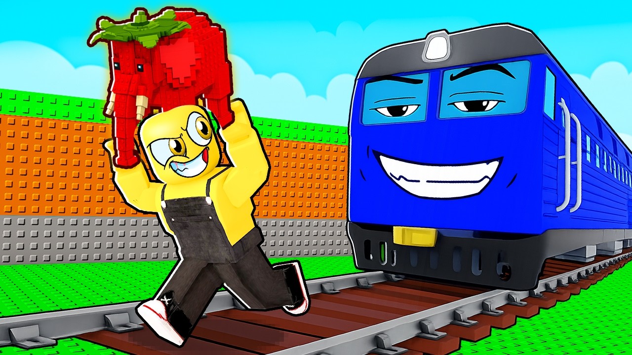 COMPREI um TREM de BRAINROT no ROBLOX