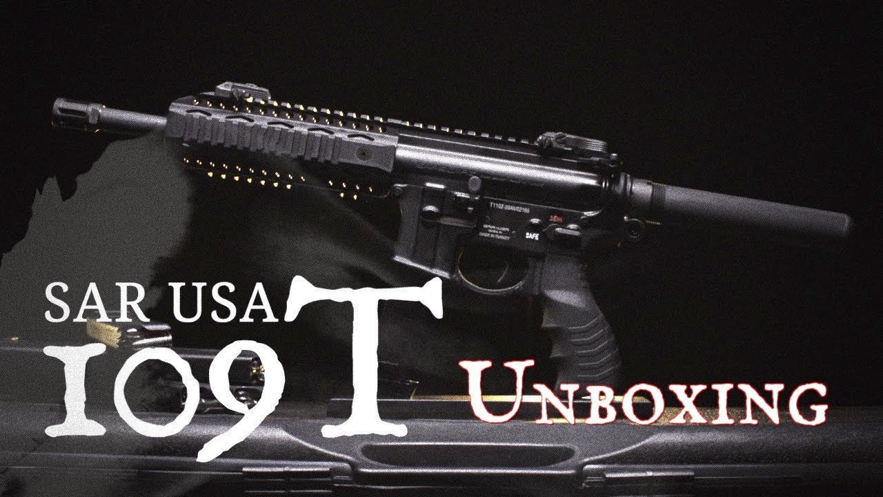 SAR USA 109T - Unboxing