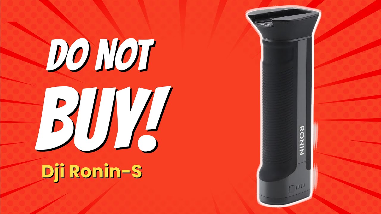 DON'T BUY DJI RONIN-S Before Watching THIS VIDEO! 🚫 9 Reasons Why!
