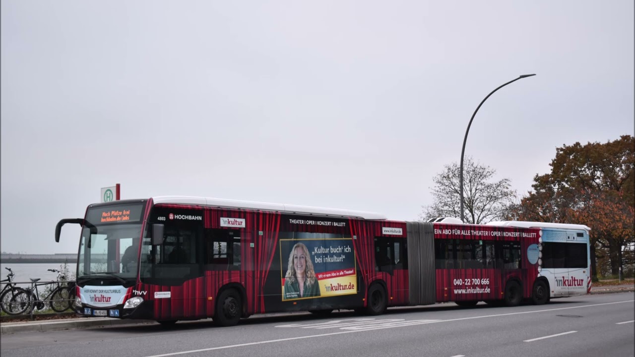 Sound vom Mercedes Benz C2 Capacity L - Wagen 4803 - der Hamburger Hochbahn (mit undichtem Auspuff)