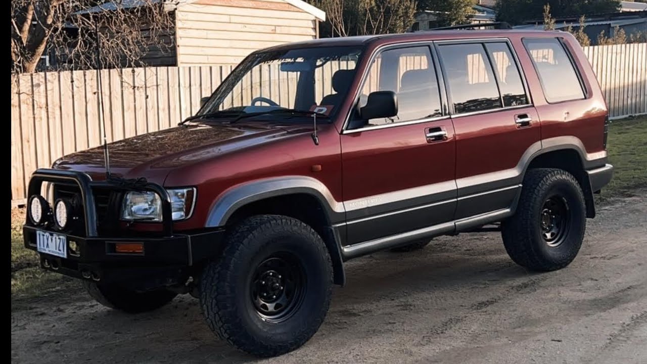 Сборка Holden Jackaroo за полдня. Лифт, колеса и шины, выхлопная система.