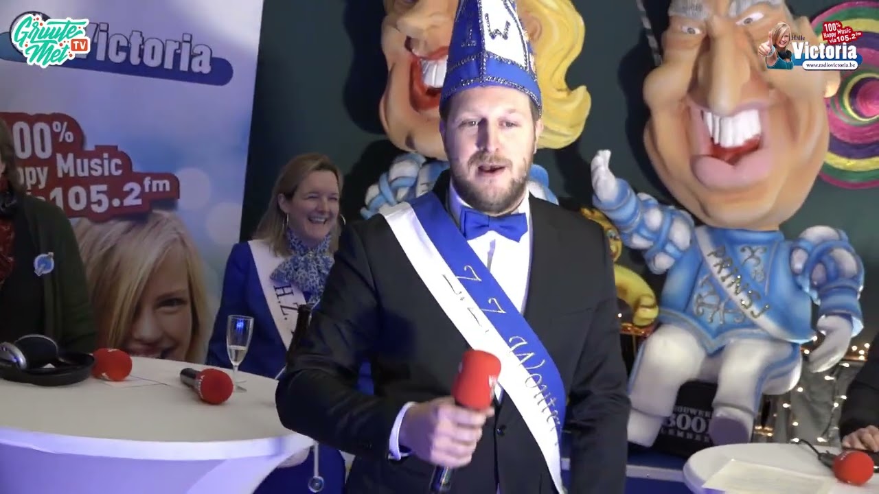 Prinsj Wouter - Lotj men vraa mo bellen - Carnaval Halle 2022