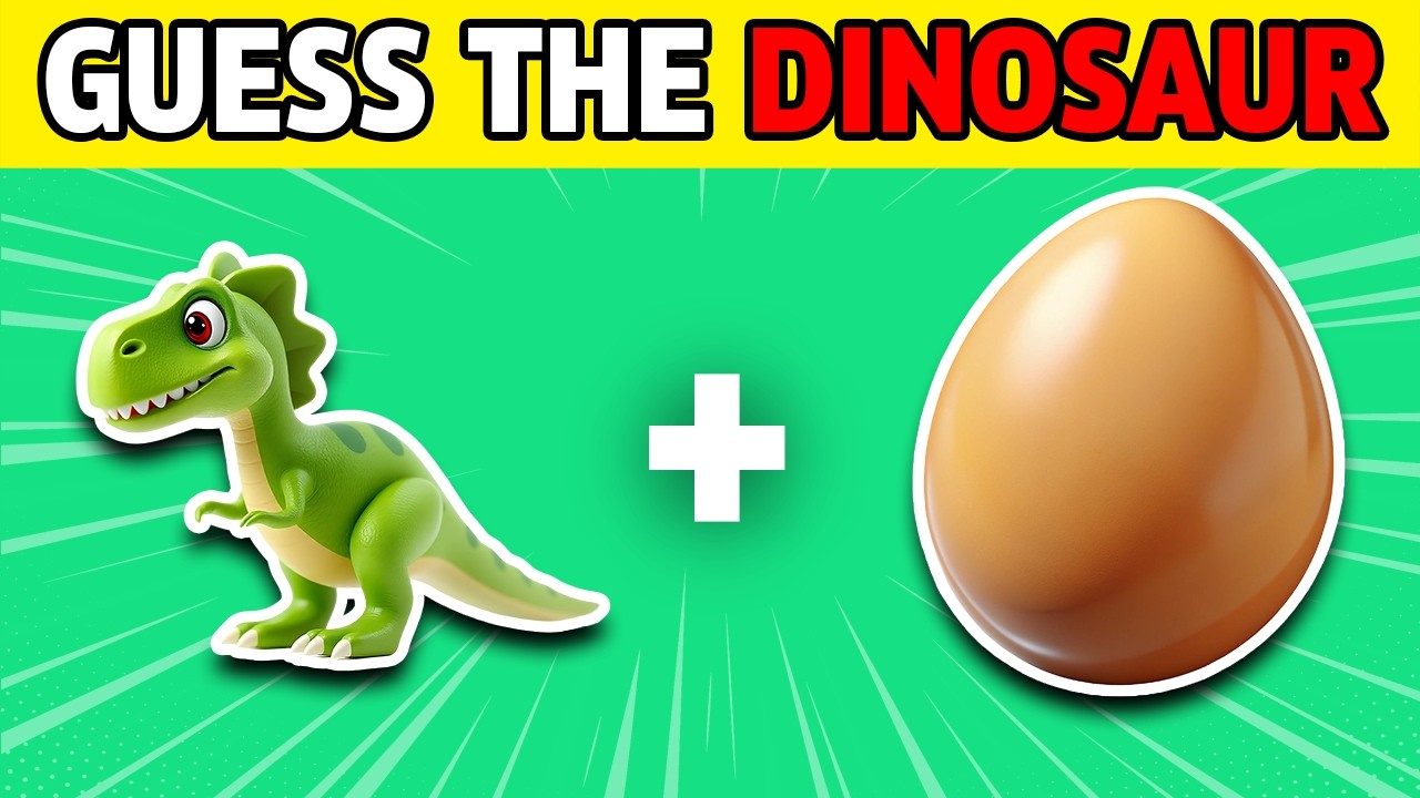 Guess the Jurassic Park Dinosaurs by Emoji 🦕 | Can You Name Them All?