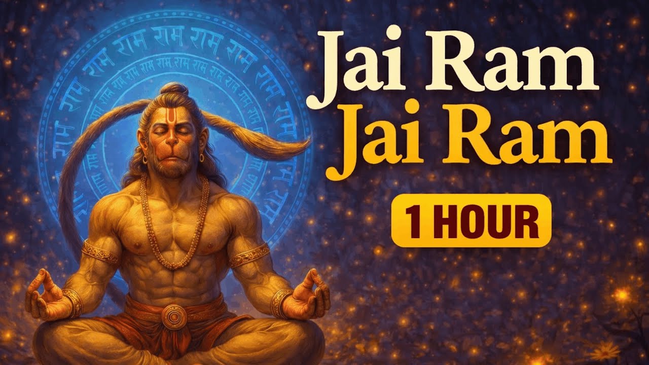 Jai Ram  | 1 Hour Continuous Chanting I Jai Shree Ram | Peaceful Chanting for Meditation & Focus