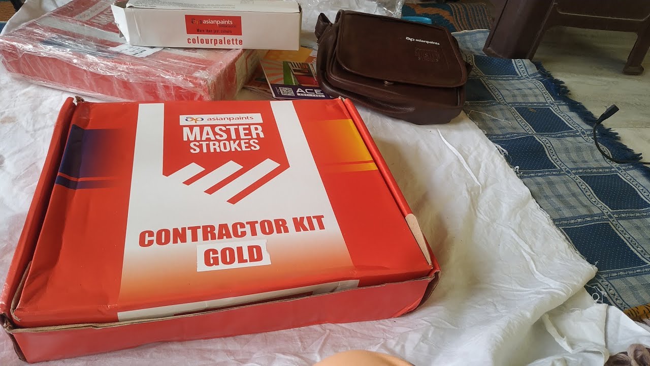 Asian Paints Master Strokes Contractor Kit Gold
