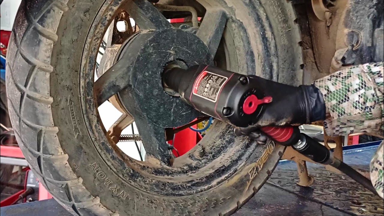 Mi nueva llave de impacto neumática Beswell....dejaré las inalámbricas?