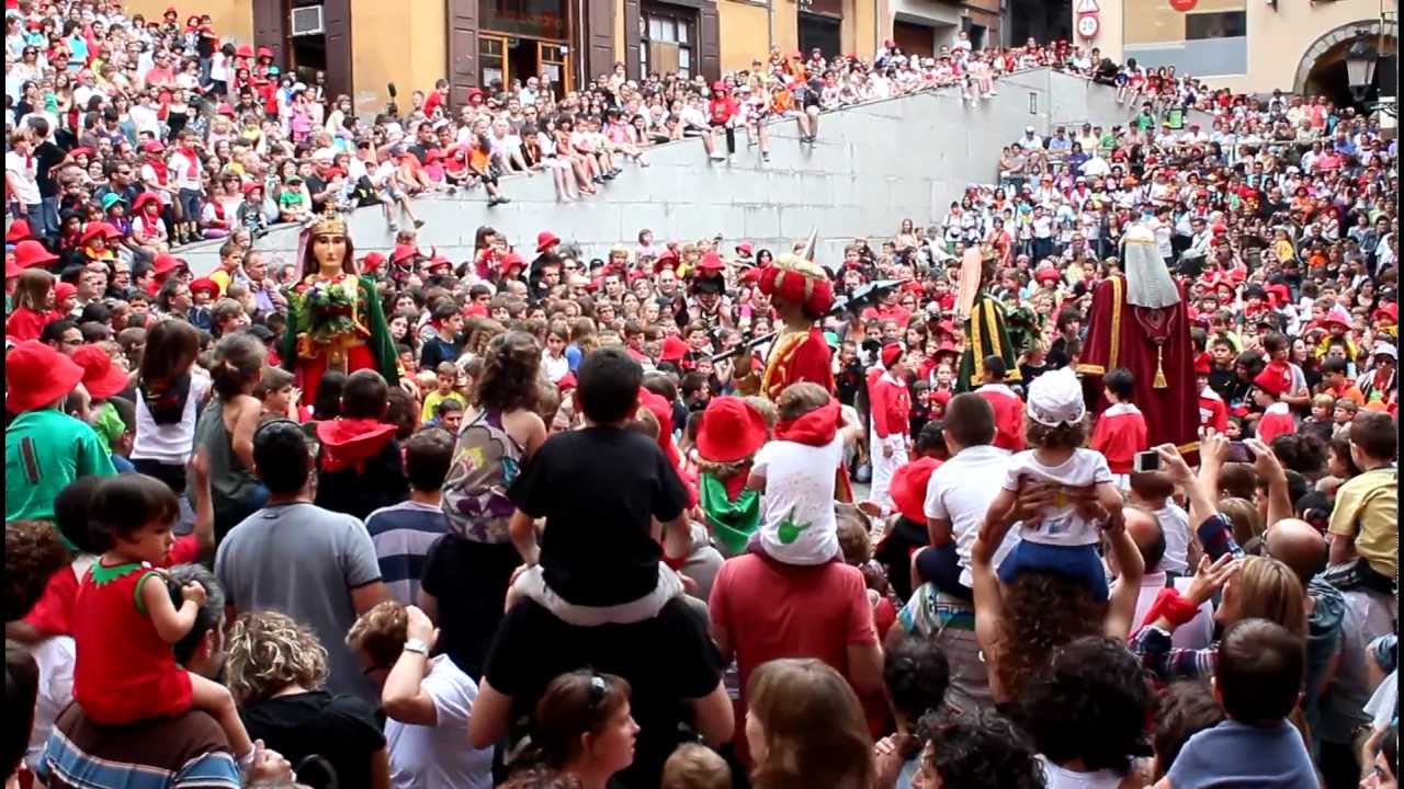 La Patum 2012 - Patum Infantil de Lluïment (Gegants)