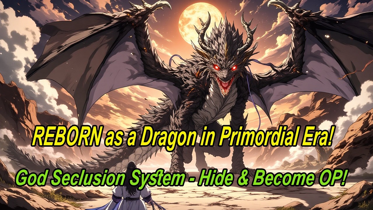 REBORN as a Dragon in Primordial Era! God Seclusion System - Hide & Become OP!#fantasy #anime
