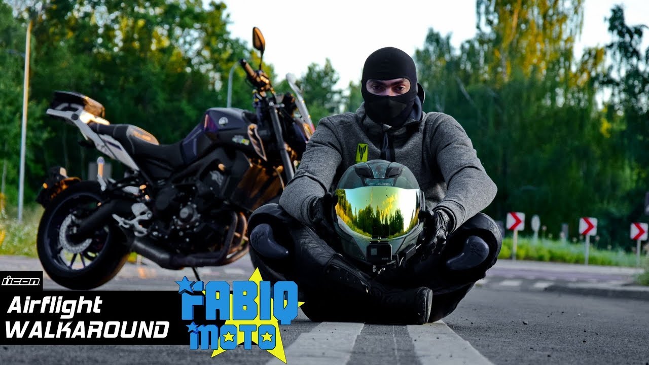 Icon Airflite Battlescar2 WALKAROUND Fabiq Moto