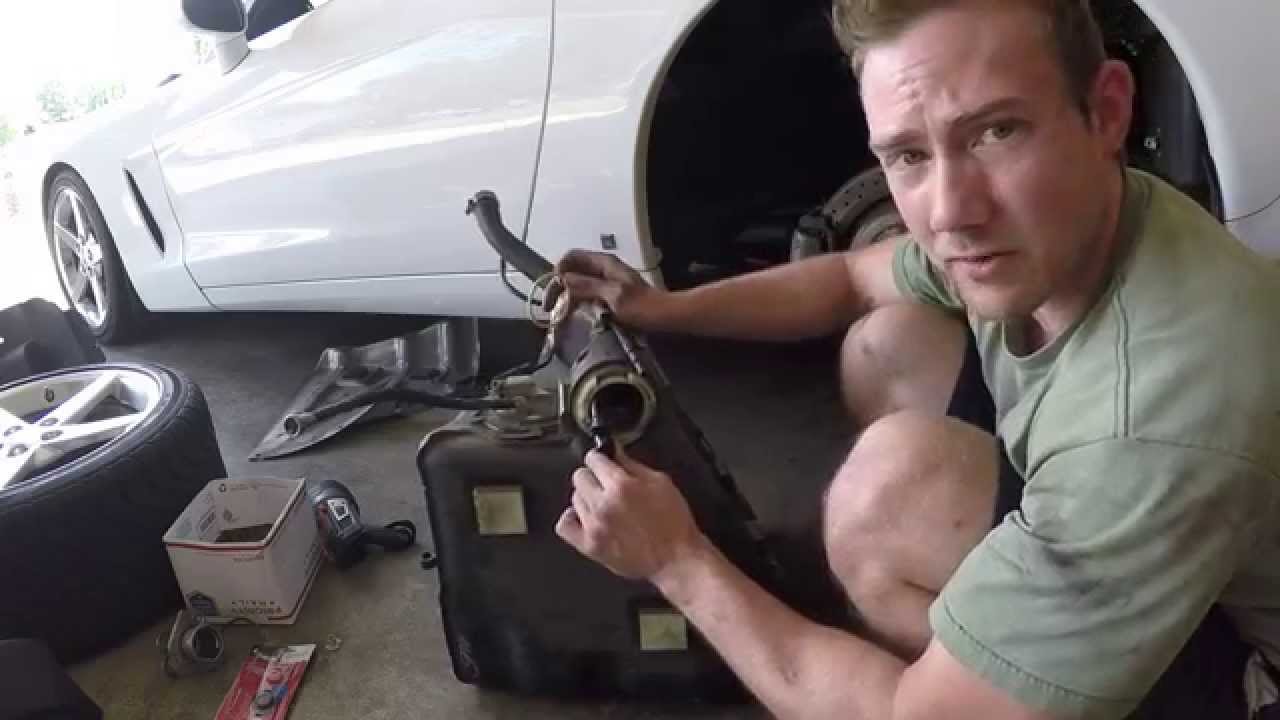C6 Corvette Fuel Tank Removal - Part 1