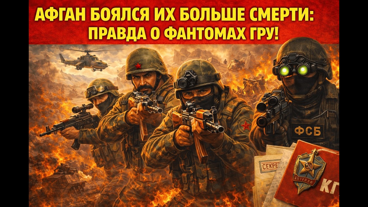 Афган боялся их больше смерти: правда о фантомах ГРУ!
