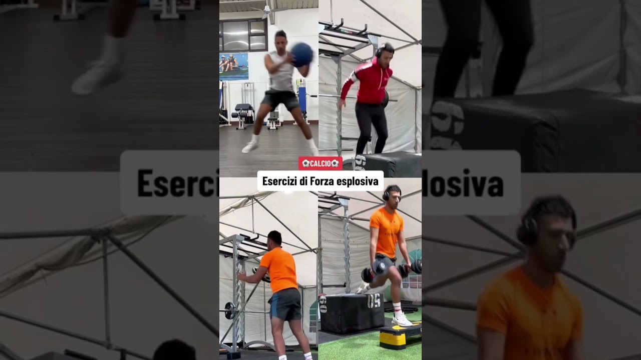 [Calcio] 4 esercizi di forza esplosiva