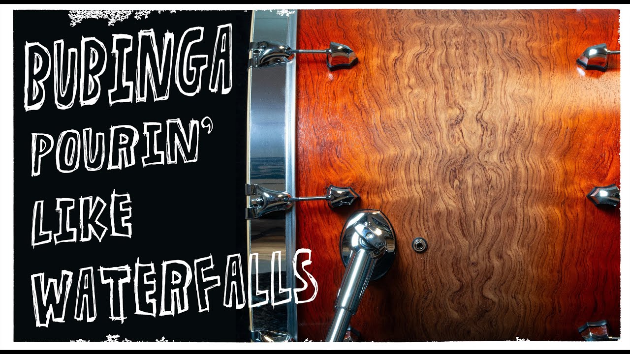 Bubinga Pourin' Like Waterfalls - SJC Vlog 6-11-2025