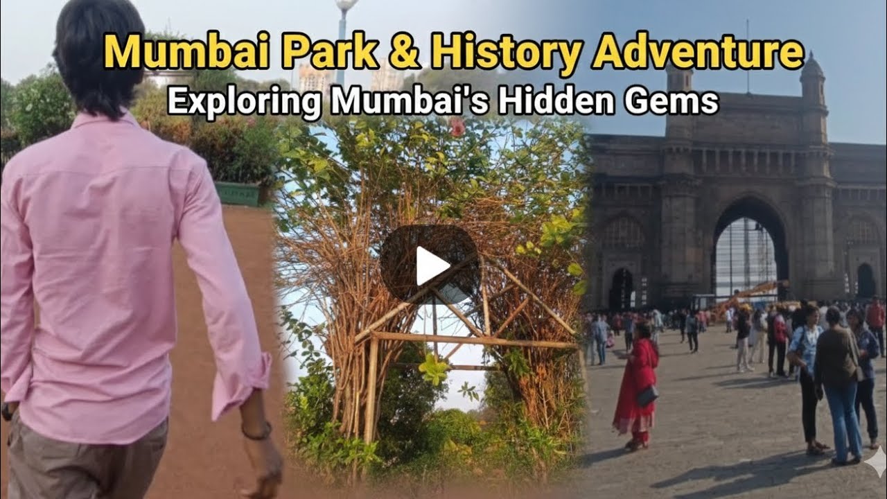 Gateway of India, Marine drive and Hanging Garden Full Vlog 🤩