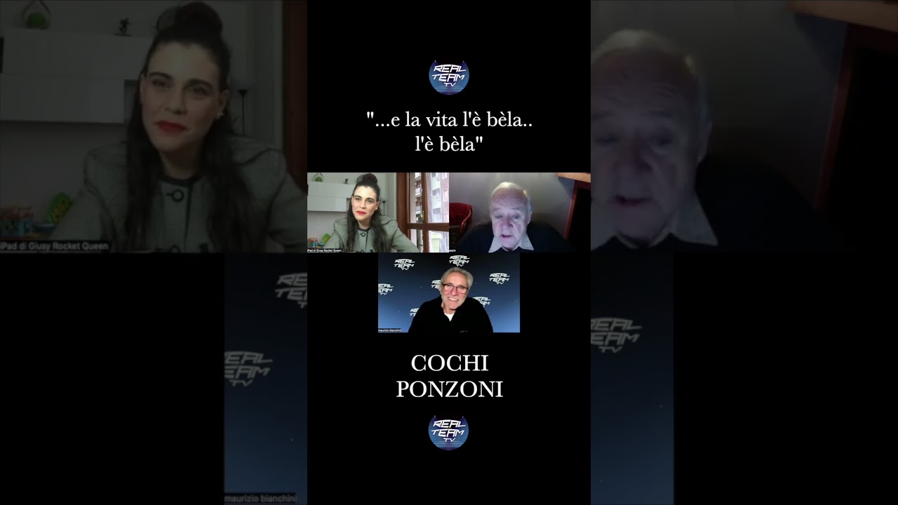 Cochi Ponzoni - e le vita l'&egrave; bela....e la vita l'&egrave; bela, l'&egrave; bela!!!