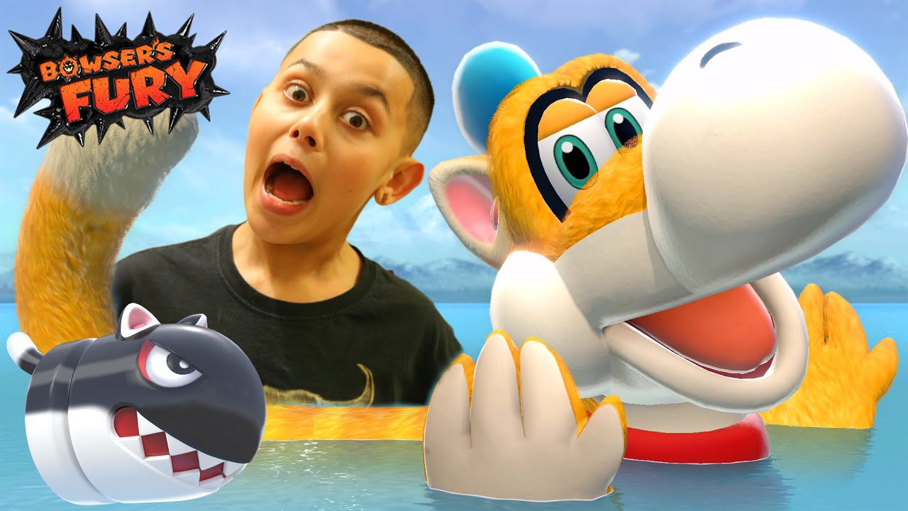 FINAL BOWSER BOSS FIGHT IN BOWSER'S FURY SUPER MARIO GAME PART 5