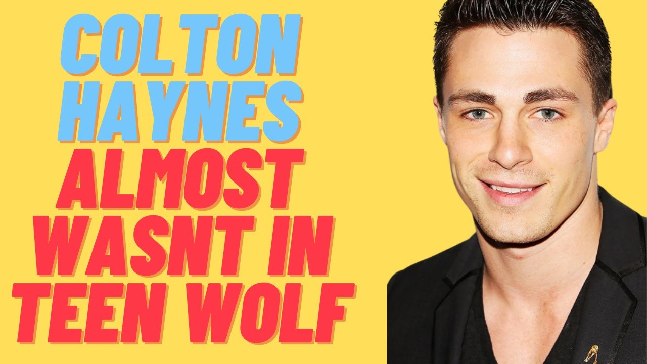 Colton Haynes Reveals He Almost Didn't Get His Role In Teen Wolf Because of This Reason..