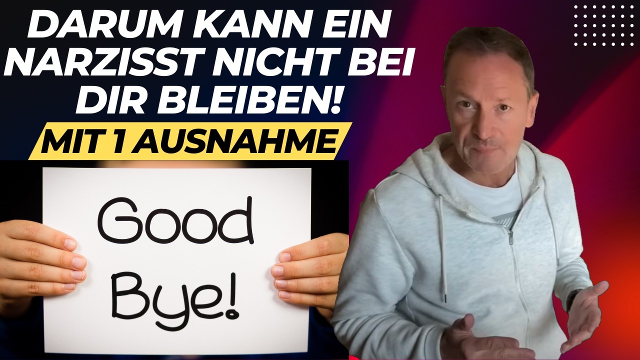 Darum kann ein Narzisst nicht bei dir bleiben (mit 1 Ausnahme)