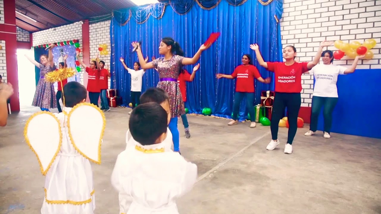 Coreografía Lucecitas de color (navidad)