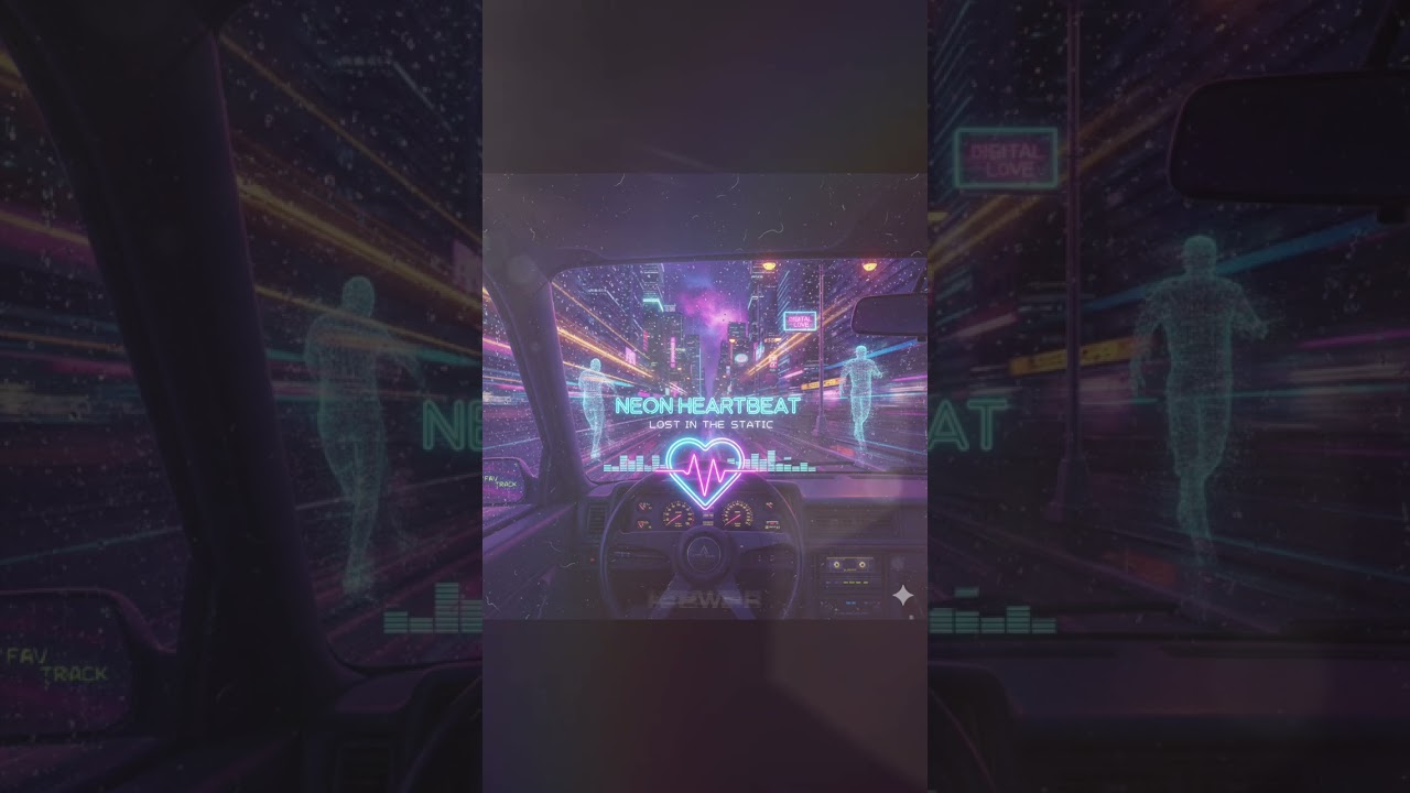 Neon Heartbeat 🌃 80s Synthwave | Retro Pixel Art for Late Night Drive