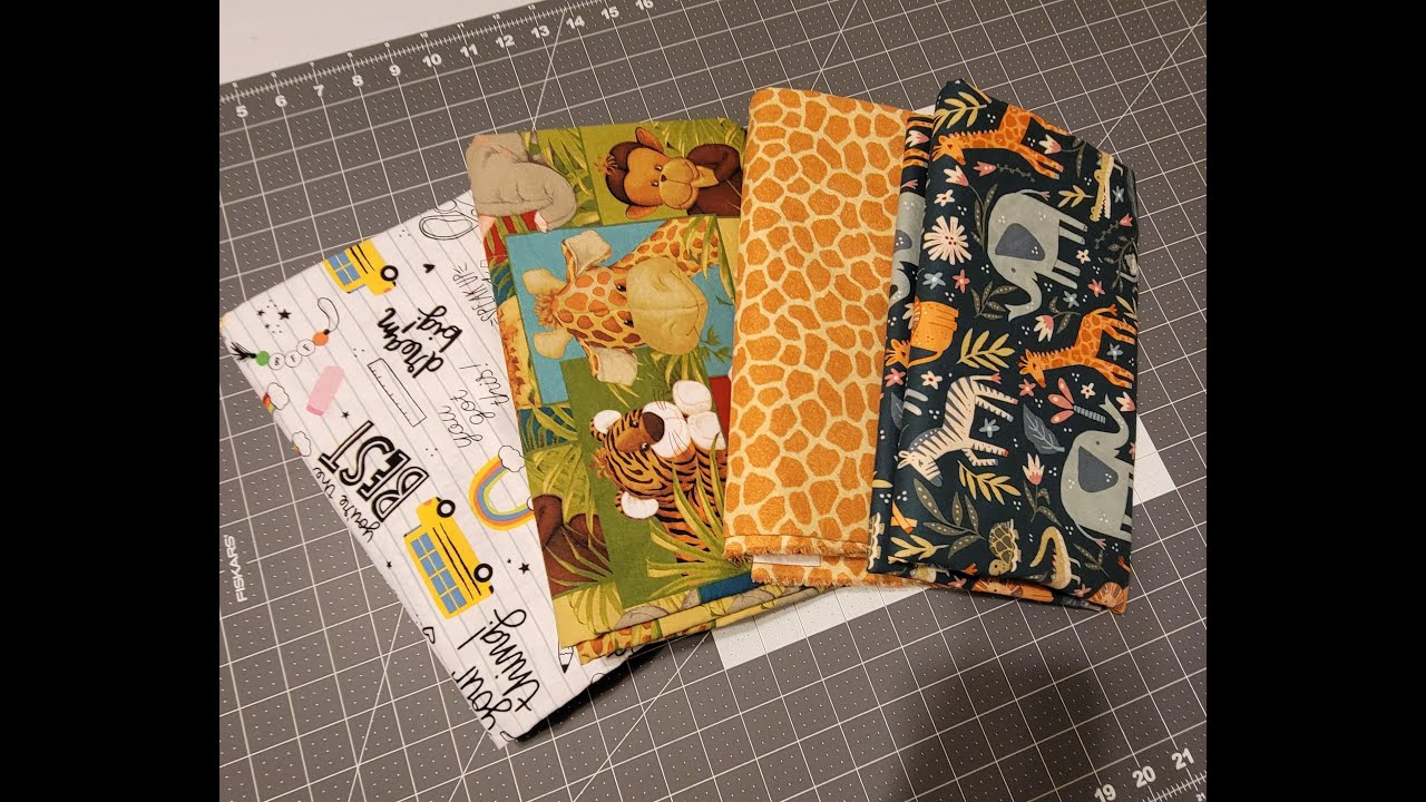 How to fold your fabric for easier storage
