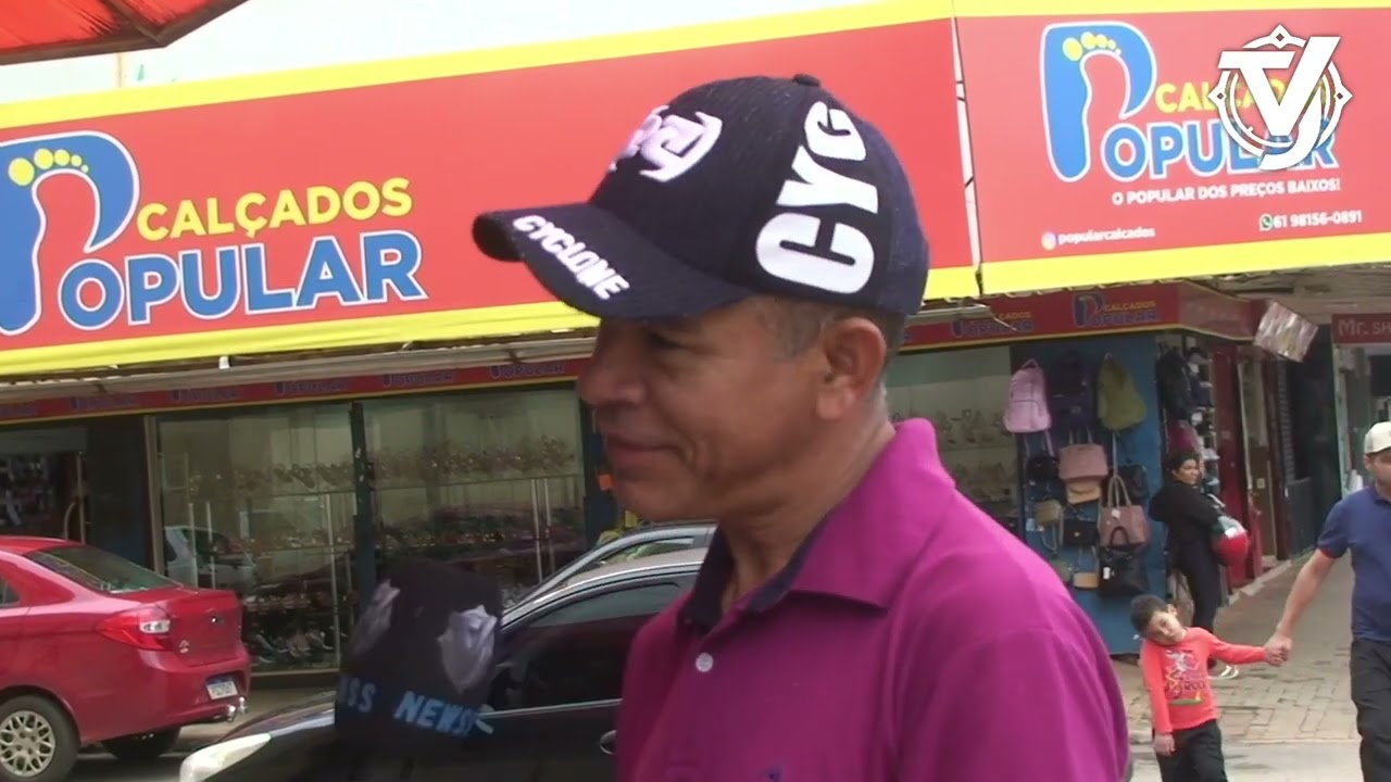 📰 Retirada de camelôs gera debate em Águas Lindas de Goiás