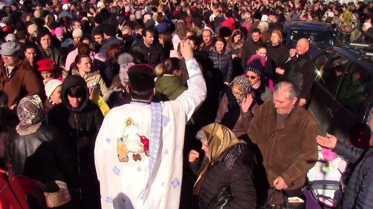 Slujba de sfințire a Apei Mari la Botezul Domnului, 6 ianuarie 2018