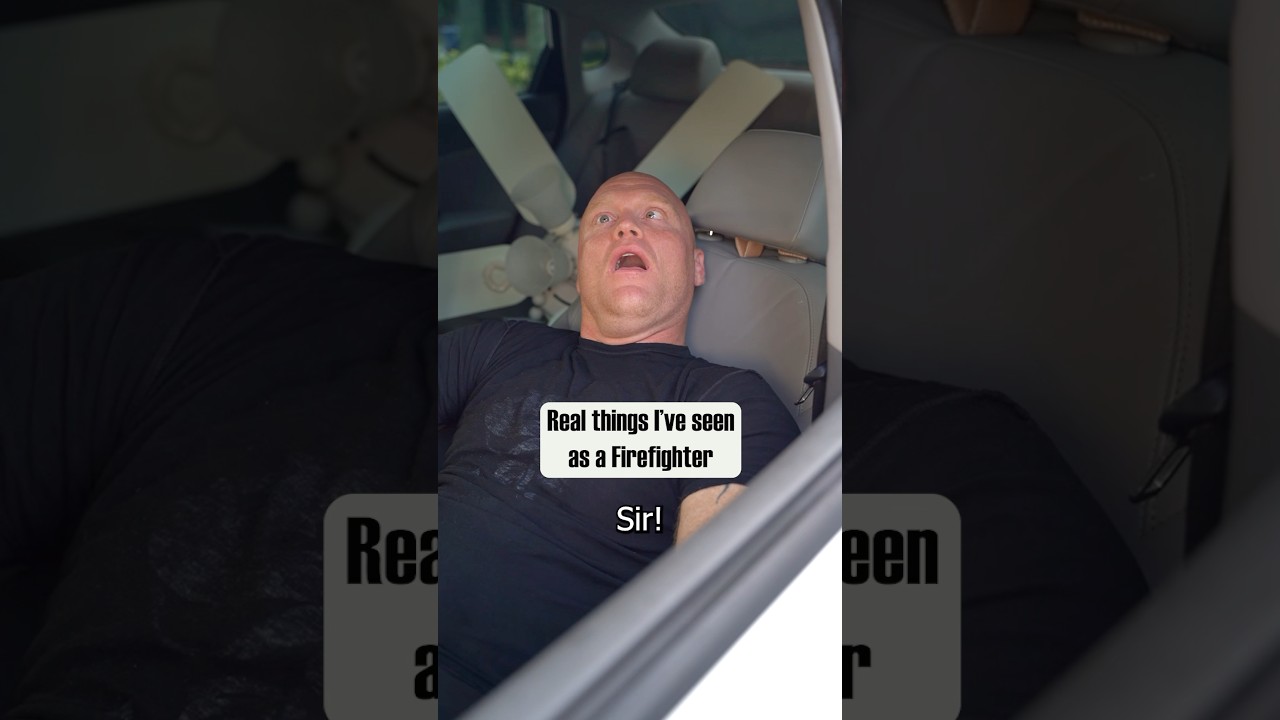 Real things I&rsquo;ve seen as a Firefighter. He wrecked that plant!  #firefighter #ems #car