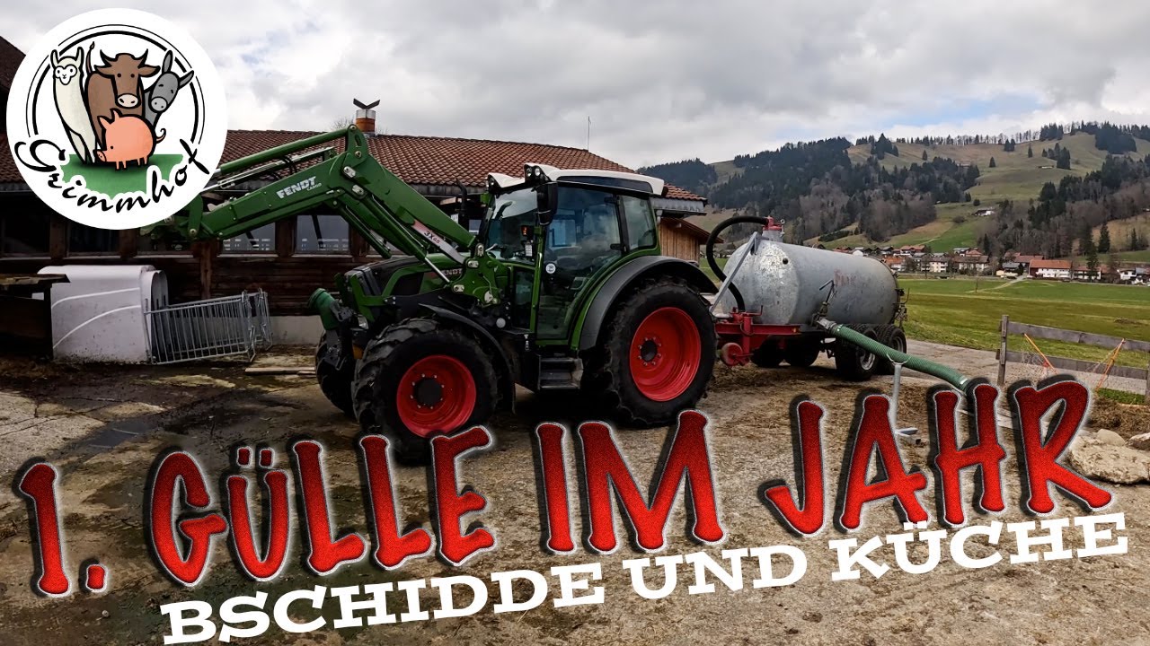 FarmVLOG#274 - 1. Gülle im Jahr