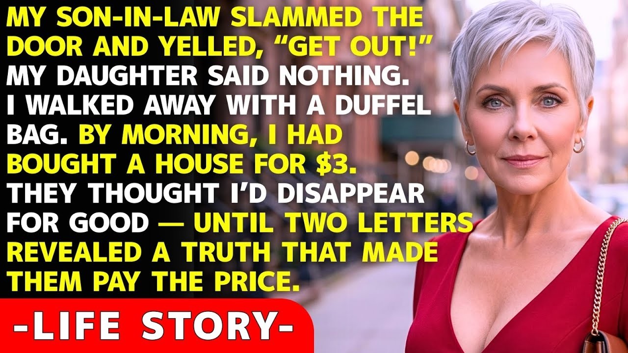 Kicked Out at 70, I Bought a Broken House for $3 — And What Happened Next Made Them Pay the Pric