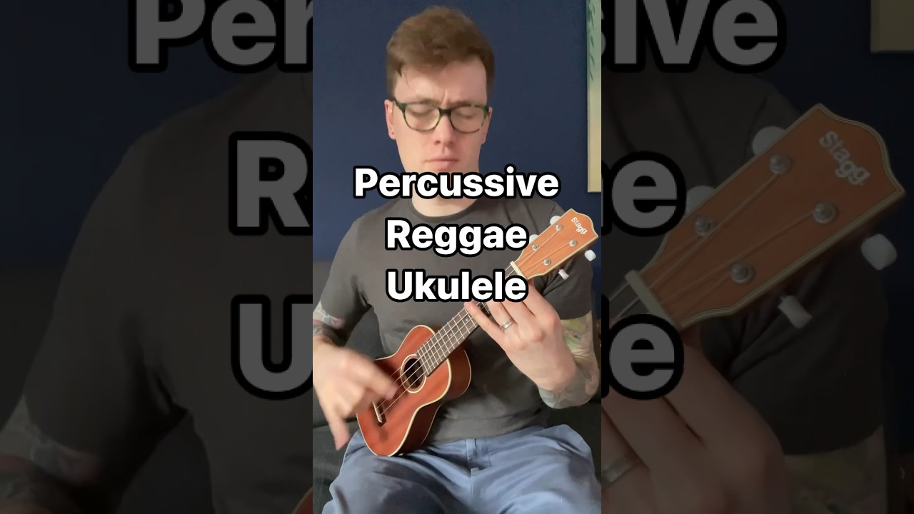 Percussive Reggae Ukulele # ukulele