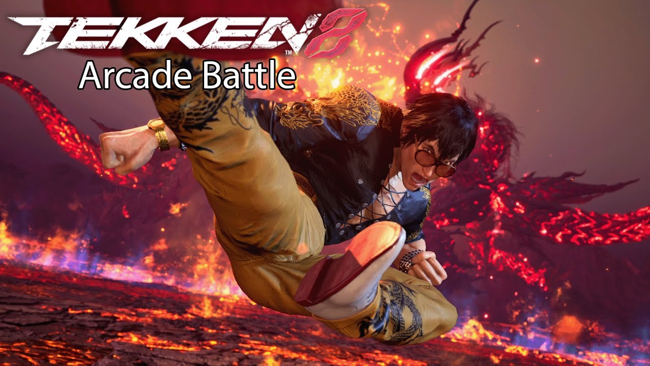 Tekken 8 - Marshall Law Arcade Battle Full Gameplay