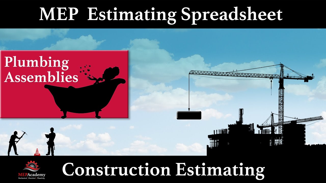Plumbing Assemblies | Estimating Spreadsheet