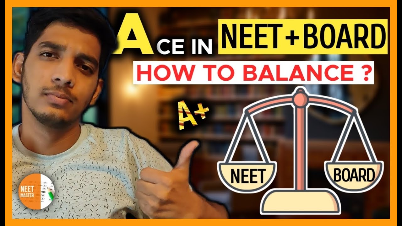 How to balance boards with NEET/JEE preparation ? Easy way | NEET MASTER