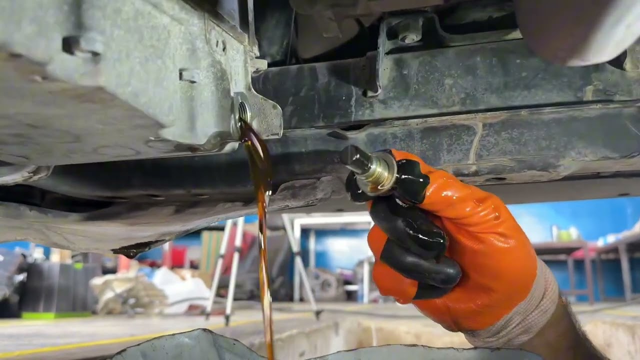 تغير زيت القير للهوندا أكورد 2017 قير CVT | 2017 Honda Accord transmission oil change