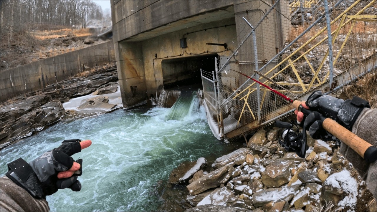 I Hiked Miles to This Untouched Spillway... And caught a New PB!!!
