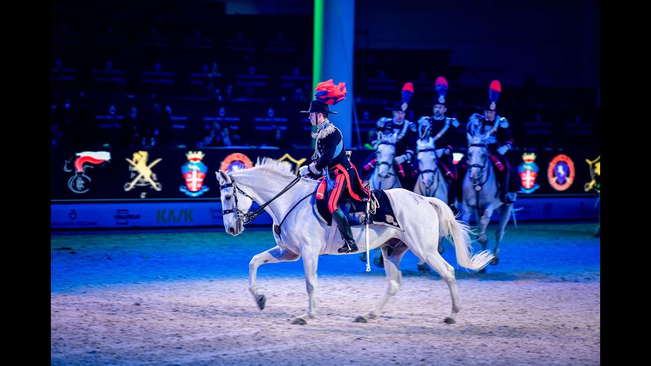 Fieracavalli 2025 - Il Carosello Storico del 4° Reggimento Carabinieri a Cavallo al Gala d'Oro